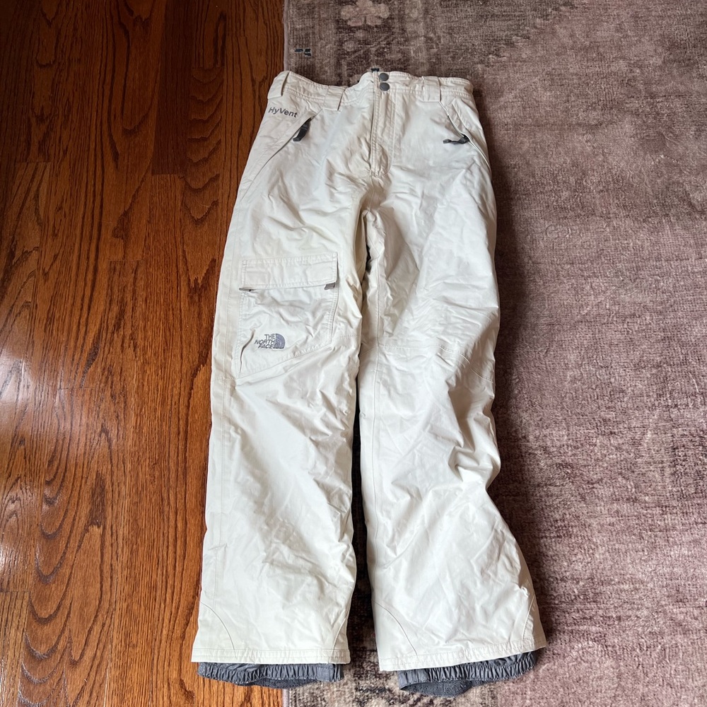 The North Face Beige Snow Pants